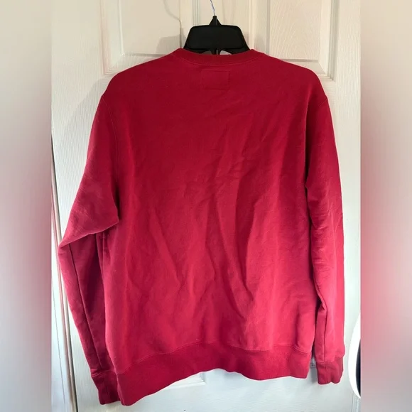 47 Brand Mens L 49ers Football Pullover Sweatshirt Patch Crew Neck Adult Winter - Picture 8 of 15